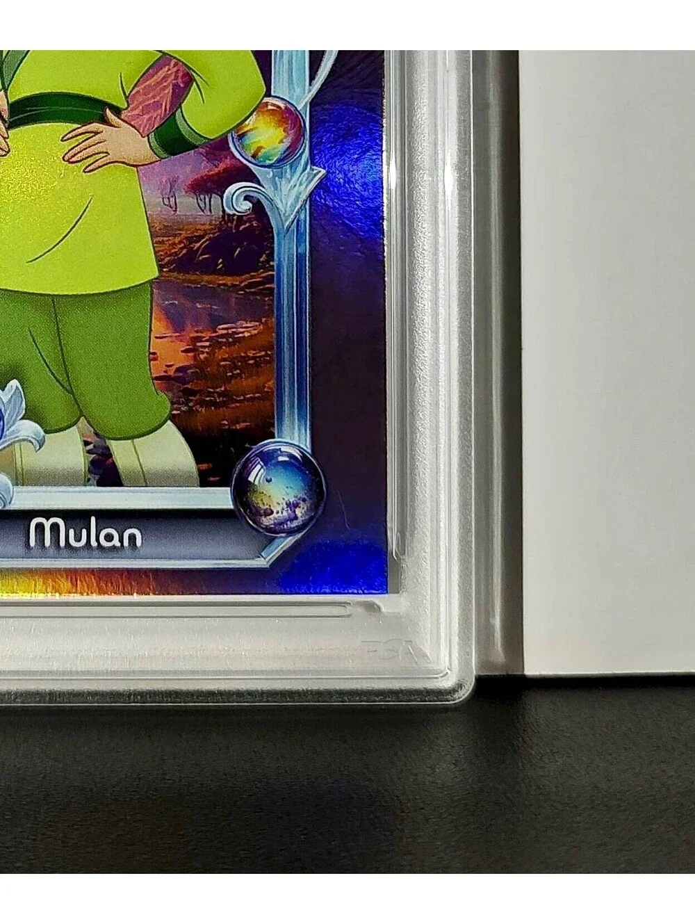 Mulan 2025 Topps Disney Cartoon Princess #158 Card Mulan PSA 9